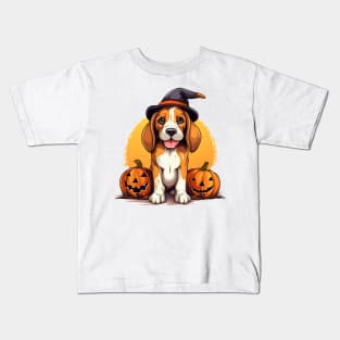 Halloween Beagle Dog #3 Kids T-Shirt